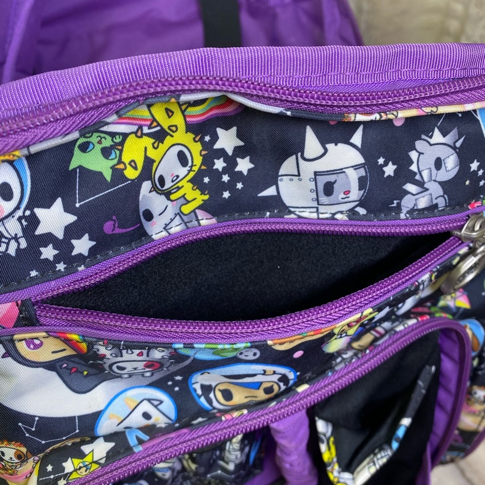 🌈SOLD🌈JuJuBe x Tokidoki Space Place Donut Unicorn Kawaii Full Size Large Pack - Picture 7 of 16